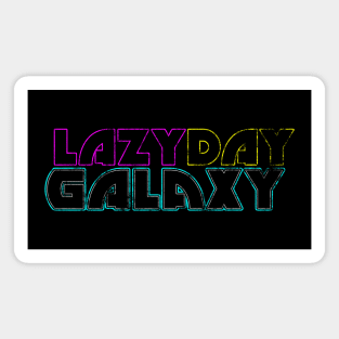 Lazyday Galaxy Logo Magnet